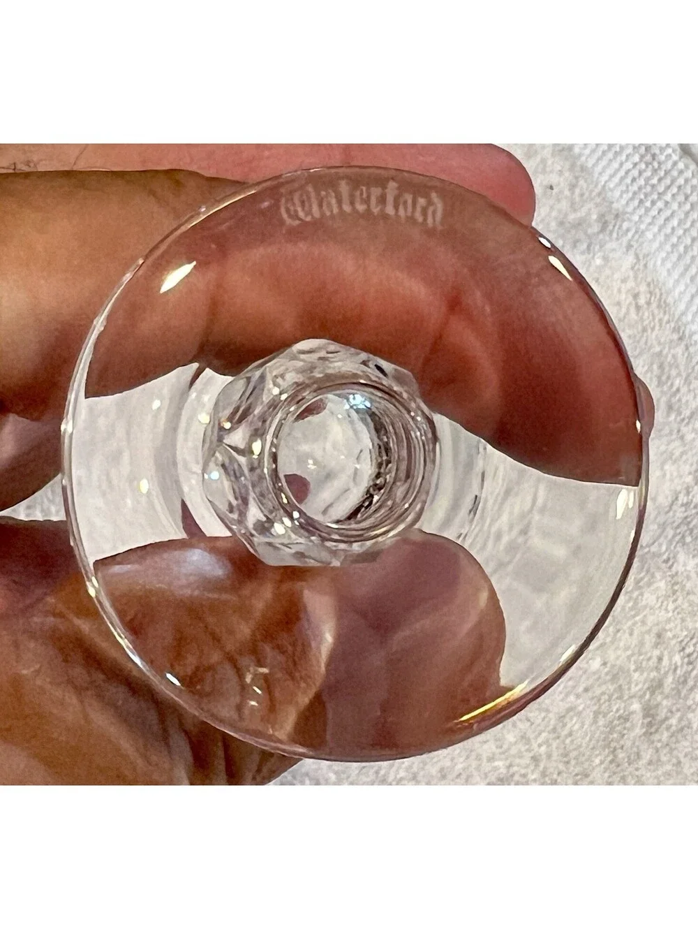 4 Waterford Crystal Colleen Liqueur Glasses 3-1/4” tall.